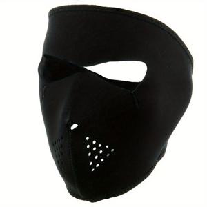 TEMU 성인용 폴리에스터 풀 페이스 마스크 - 뒤집어 입을 수 있는 짠 네오프렌 스키 마스크, 자전거 타기, 하이킹, 낚시, 오토바이 헬멧 안감, 발라클라 야외 스포츠 마스크|자전거헬멧