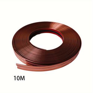 TEMU 10m 롤 자체 접착 코너 보호대 - 부드럽고 드릴 없는 PVC 엣지 가드, 산업 하드웨어, 안전 및 보호용