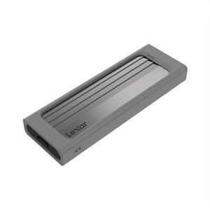 TEMU Lexar E300m.2 NVMe 타입-C SSD 케이스 - 알루미늄 합금, 10Gbps 고속 전송, 도구 없는 조립, 2230/2242/2260/2280 SSD 호환, 휴대용 및 낙하 방지 디자인, LEXAR