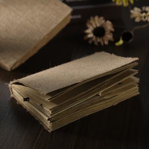 TEMU 1개 - 빈티지 리넨 커버 저널 - 144페이지의 앤틱 옐로우 페이퍼, DIY, 스케치, 스티커 및 개인화 저널, 노트패드 페이퍼 소재 컬렉션 북 리넨 노트북, 심플하고 좋음, 경제적!|북커버