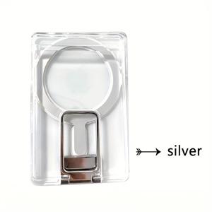 TEMU RFID 차단 기능이 있는 1개 3-in-1 자석 휴대폰 카드 홀더, PVC 소재, 여행 필수품용 강력한 접착 그립 스탠드|그립톡