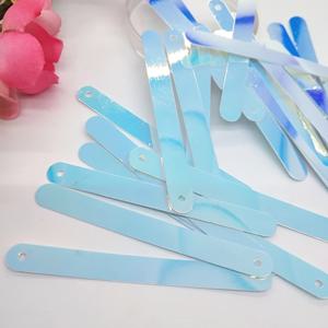 TEMU 55개 롱 스트립 시퀸 7mm*66mm PVC 장식품, 의류, 신발, 모자 장식, DIY 공예, 재봉 장식, 결혼식 및 크리스마스 장식에 적합