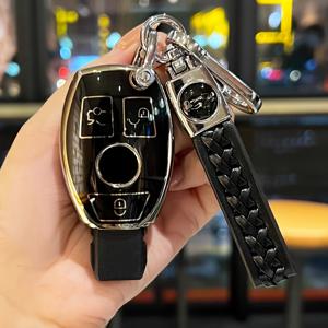 TEMU 메르세데스 벤츠 CLS CLA CLK G GL R SLK AMG A B C CL S SL M ML 클래스 자동차 커버 쉘 아름다운 새로운 소프트 TPU 자동차 스마트 키 케이스