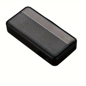 TEMU 휴대용 파워 뱅크 10000/20000mAh 충전기 울트라 슬림 디자인 폰 충전기, 타입 C 입력 및 2 출력 백업 충전 외부 배터리 팩, 스마트폰, 폰 호환 아이폰 14 삼성|보조배터리20000