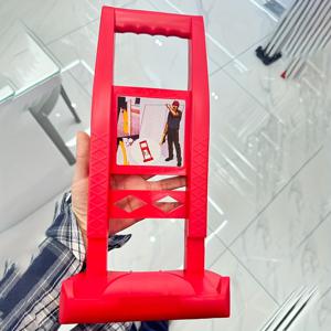 TEMU 무거운 플라스틱 패널 운반대 – 80kg 적재 용량, 휴대용 시트 리프터, 방수 및 방수 기능, DIY 홈 데코 프로젝트에 이상적 - 1개