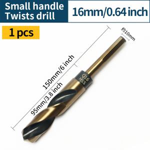 TEMU Weiligu 대형 스파이럴 드릴 비트 조합 12-19mm HSS 고속 강철 재질 개별 포장 금속, 목재, 플라스틱 및 기타 항목에 적합한 12-30mm 구멍 드릴링