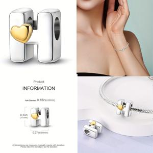 TEMU 1pc 알파벳 비즈 매력 - A-Z 26개 문자 펜던트 댕글 핏 오리지널 매력 팔찌 - DIY 주얼리 만들기 여성 선물, 개인화된 문자 매력 액세서리