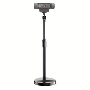 TEMU 조절 가능한 철제 웹캠 스탠드, 범용 폰 마운트, 자동 노출 제어, 1/4'' 스레드, Logitech C922, C930e, Brio 4K용 - 안전한 테이블 톱 세팅, 배터리 필요 없음