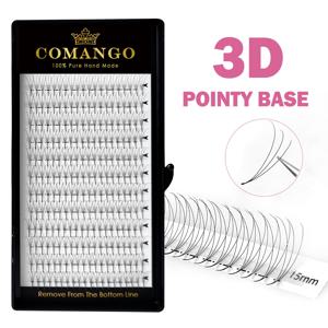 TEMU CoMango Premade Volume 팬 리프 익스텐션 - 3D/6D/10D/12D/14D/16D, 더 풍부한 눈썹을 위한 개별 리프, 초보자에게 적합, 0.05mm 두께, 6-16mm 길이, D Curl, 살롱 익스텐션 | 볼륨 리프 익스텐션 | 세부적인 리프 디자인, 리프 익스텐션