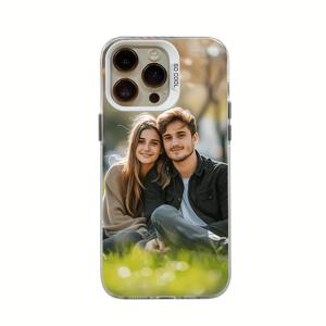 TEMU 폰 케이스 DIY, 좋아하는 사진 디자인, 맞춤형 커플 폰 케이스, iPhone 15/14/13/12/11/Plus/Pro/Pro Max에 적합