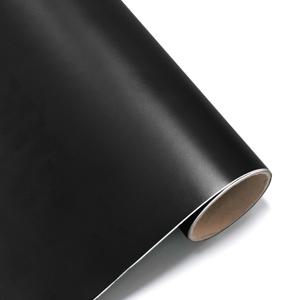 TEMU 1롤 칼롤 PVC 비닐 랩 필름 - 매트 블랙, 버블 프리 에어 릴리스, DIY 자동차, , 트럭 래핑용 접착 데칼