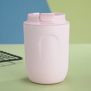 TEMU 1pc 단열 스테인리스 스틸 텀블러 뚜껑 포함 - 휴대용, 미끄럼 방지, 밀봉 가능한 여행 머그잔 커피, 차 - BPA 프리, 내구성, 사무실, 자동차, 야외에 이상적 - 데이, 추석, 크리스마스, 교사의 날에 완벽한 선물