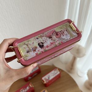 TEMU 빈티지 스타일 캐스트 아이언 선물 상자, 다목적 플립 탑 티니 선물 상자, 결혼식, 생일, 기념일, 솔로 파티, 크리스마스, 할로윈, 추수감사절, 새해, 데이, 과자, 쿠키, 선물 포장