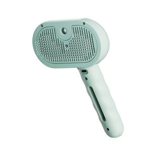 TEMU 다기능 고양이 스팀 브러시 - USB 충전식 애완동물 관리 도구, 털 빠짐 및 청소, 스테인레스 스틸 브리스터, 물 활성화, 개 마사지기, 최고의 고양이 털 브러시