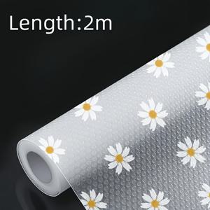 TEMU 1롤 78.74인치 내구성 있는 EVA 책장 매트 두꺼운 투명 보온 패드, 캐비닛 매트 비접착 신발장 방습 커팅 가능 드로어 라이너