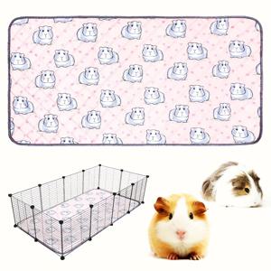 TEMU 1pc 아이스- 애완동물 침대, 세탁 가능하고 방수, 미끄럼 방지 패드, 초고형성 바닥, 고양이, 개, 토끼, 햄스터, 그리고 쥐에 적합 - 24