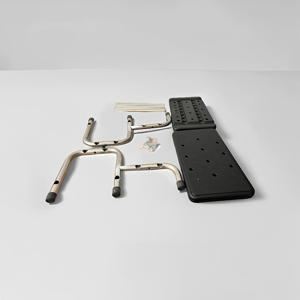 TEMU 휴대용 스테인리스 스틸 이중층 미끄럼방지 플라스틱 발판 - 두꺼운 방수 RV 발받침, 가정, 병원, 정원, 사무실용, 200kg 이상 지지력