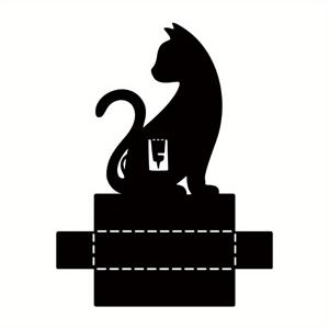 TEMU 1개 금속 고양이 향로 및 모기향 홀더 - 현대적인 블랙 & 틸 스월 디자인, 배터리 없는 데스크탑 장식용 홈/캠핑/파티오/요가/스파 - 어머니날/아버지날 선물
