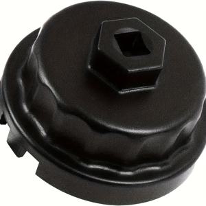 TEMU RAV4, Camry, Tundra, Highlander 등의 0.66-1.51gal 엔진용 오일 필터 쉽게 제거를 위한 CAP 타입 오일 필터 렌치 소켓 도구