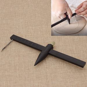 TEMU 점토 및 세라믹 도자기용 수동 플라스틱 나침반 원형 커터 캘리퍼스 - 1-34cm 조절 가능한 지름, 인체공학적 핸들, DIY 공예, 조각 및 세라믹 아트 프로젝트를 위한 정밀 공구, 점토 조각 도구