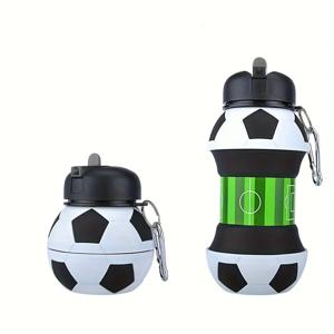 TEMU 캠핑 및 야외 활동에 적합한 대용량 축구 농구 모양 물컵 1개, 1000ml