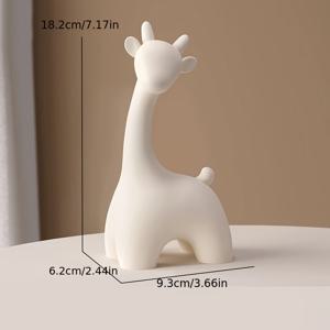 TEMU 1pc 사슴 데스크톱 장식품, 생일 선물, 만화, 두 가지 사이즈 중 선택 가능
