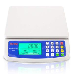 TEMU DT500 디지털 주방 계량기, 30KG/1g 정밀도, LCD 디스플레이, 플라스틱, 식품 접촉 없음, 배터리 전원 공급, 무게 측정용