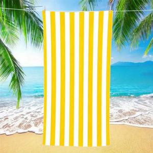 TEMU 마이크로파이버 비치 타월 퀵 드라이, 울트라 흡수성 280GSM 니트 원단, 요가, 헬스장, 여행, 수영, 스포츠, 캠핑, 다이빙, 서핑을 위한 모던 스타일 폴리에스터 - 기계 세척 가능한 야외 모험 및 일광욕 필수품|비치타올|스포츠타올