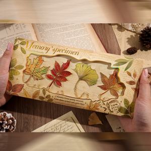 TEMU 4개 가을 잎 디자인 메탈 북마크, 체인이 달린 스틸 페이지 마커, 우아한 홀아웃 식물 모티프, 책 애호가, 작가, 독자들을 위한