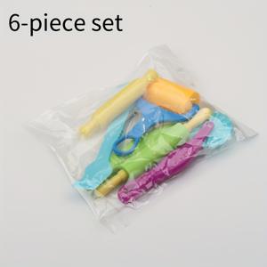 TEMU 6pcs 밝은 플라스틱 도자기 절단 도구 - 고무 도자기 DIY 공예용 다양한 색상 및 모양, 보석 만들기 및 장식 프로젝트에 적합, 공예 도구|밝은 도구|내구성 있는 플라스틱