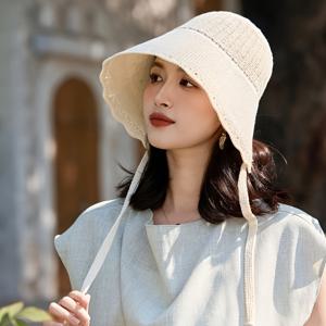 TEMU 여성용 스타일 스트로우 선 하트 - 경량, 통기성, 조절 가능한 드로스트링, 캐주얼 및 스포티한 착용에 완벽, 캐주얼 헤어웨어 | 스타일 모자 | 경량 모자