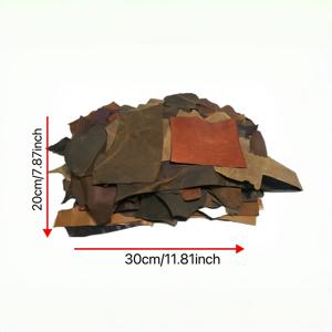TEMU 1/2파운드 크레이지 호스 소가죽 시트, 다양한 색상, 리치 & 일반 그레인 패턴, 두께 1.5-2.1mm, DIY 공예, 수제 신발, 여행 가방, 열쇠고리에 이상적 - 가죽 공예 프로젝트 재료