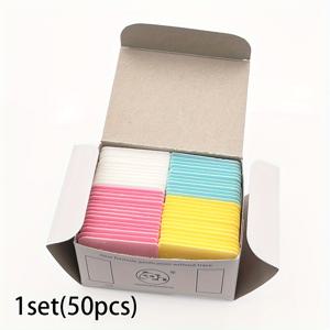 TEMU 50개짜리 재봉사 분필 세트 - 다색 원단 표시 분필 - 재봉 및 퀼팅용 - 필수 재봉 용품 및 액세서리