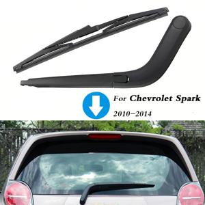 TEMU Spark Hatchback (2010-2014)용 HD 클린 후방 윈드실드 와이퍼 암 - 310mm, 내구성 있는 ABS+고무, 자동차 스타일 후방 와이퍼 블레이드