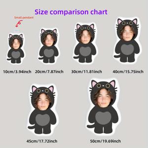 TEMU 맞춤형 사진 베개 - 개인 또는 좋아하는 배우, 애완동물, 가수 및 아이돌 사진 포함, 소파/침대/자동차용 귀여운 양면 인쇄 쿠션, 부드러운 폴리에스터 충전재