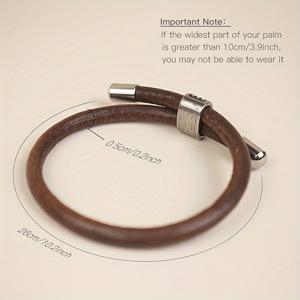 TEMU BLKSMTH 여성용 5mm 천연 가죽 팔찌 - 조절 가능한 웨스턴 레트로 와일드 웨스트 스타일, 메탈 액센트 & 동물 프린트, 데일리 웨어, 뮤직 페스티벌, 축구 경기, 빈티지 가죽 팔찌, 게임 데이 주얼리, 페스티벌 액세서리, 러스틱 디자인, 금속 디테일, 안전한 잠금 클로저