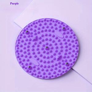 TEMU 엑스트라 라지 TPE 발 마사지 매트 - 아куп레스처 포인트, 미끄럼 방지, 내구성 있는 젤, 깊은 조직 완화, 요가 및 연습에 이상적, 순환 개선, 발 건강|발매트
