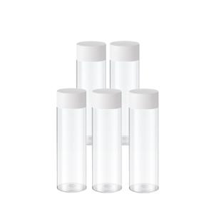 TEMU 300/400ml(10/13.6oz) 음료 디스펜서, 라운드 빈 병, 블랙 뚜껑이 있는 스무디 병, 주스, 밀크셰이크, 아이스 커피, 물 등 수제 음료 보관용 투명 병