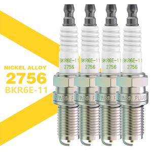 TEMU NGK2756, BKR6E-11 스파크 플러그 4개, 90919-01164, 90919-01176, DENSO K16R-U11, K20R-U11, FR7DC, 토요타, 볼보, 혼다, 닛산, 렉서스, 마자다, 체로메트, 볼보, 아우디, 포니악용