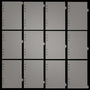 TEMU 6 또는 12pcs A5 바인더 분배기 6개 탭 투명 플라스틱 바인더 인덱스 분배기 6 링 파일 구분 기호 페이지 분배기|포카바인더
