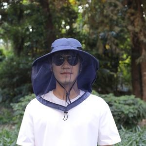 TEMU 1pc 스타일리시 남성용 낚시 모자 - 통기성 폴리에스터, 손세탁 가능, 낚시, 하이킹 및 캠핑을 위한 카키, 블랙, 해군 파란색 옵션