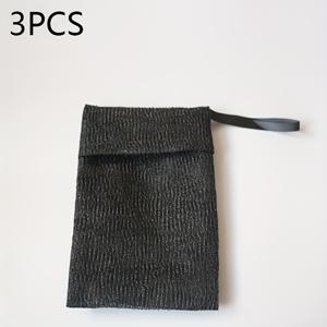 TEMU 3/5개 나일론 비누 거품 메쉬 백 더블 레이어 두꺼운 비누 가방 걸이형 샤워 젤 파우치 거품 스크러버 청소 도구
