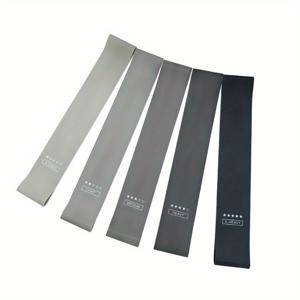 TEMU 운동용 저항 스트랩 5개 - 탄성 TPE, 10-40LB 조절 가능, 스쿼트, 요가 및 피트니스에 이상적, 남성 및 여성용 내구성, 저항 훈련 장비|다기능 스트랩|내구성 있는 직물