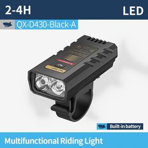 TEMU 스마일링 샤크 슈퍼 LED 자전거 헤드라이트, USB-C 충전식, 4가지 조명 모드(하이/로우 빔, 스트로브), 야간 사이클링 및 아웃도어 어드벤처용 쉬운 설치 QXD430, 다목적 조명 | 슬릭한 자전거 라이트 | 충전식 헤드라이트