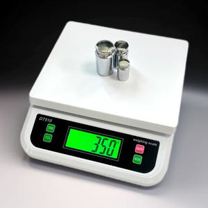 TEMU LED 디스플레이가 있는 무게 계량기, 30kg/1g 정밀도, 주방용 디지털 계량기, 요리 및 베이킹용 배터리 구동, 베이킹 계량기| 세련된 흰색 디자인| 경량 계량기, 주방 계량 도구