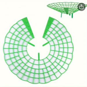 TEMU 10개 딸기 지원 스탠드 - 초보자 및 성숙한 딸기용 녹색 플라스틱 원형 정원 크라블, 태양 꽃 및 그늘 식물용 방충 식물 홀더, 경량 및 내구성 야외 정원 도구, 딸기 식물 지원 | 오픈워크 딸기 지원 | 내구성 식물 지원, 딸기 식물 지원