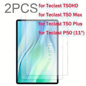 TEMU Teclast T50HD/Teclast T50 Max/Teclast T50 Plus/Teclast P50용 2개 세트 강화 유리 스크린 프로텍터 11인치 보호 태블릿 필름 HD 방지 스크래치 2개 유리 필름