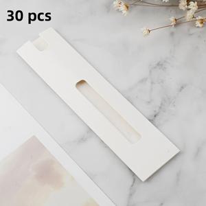 TEMU 30개 크라프트 종이 펜 선물 상자, 단일 펜 거치대 포장, 악보 테마 단색 패턴, 사무실, 중소기업 용품 및 장식을 위한 일반 특수 기능