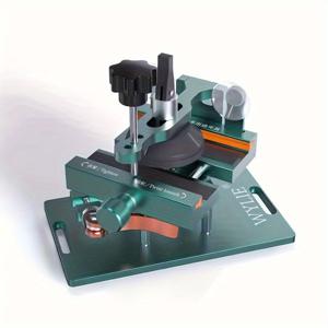 TEMU 와일리 4-in-1 다목적 휴대전화 수리 고정 키트 - 뒷 유리/커버/화면 제거를 위한 360도 회전 가능한 메인보드 클램프 도구, 스테인리스 스틸 구조, 무충전 수동 작동, 범용 모델