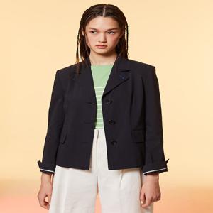 [구호플러스] Signature Back Button Regular Fit JacketNavy (KE3311M02R)